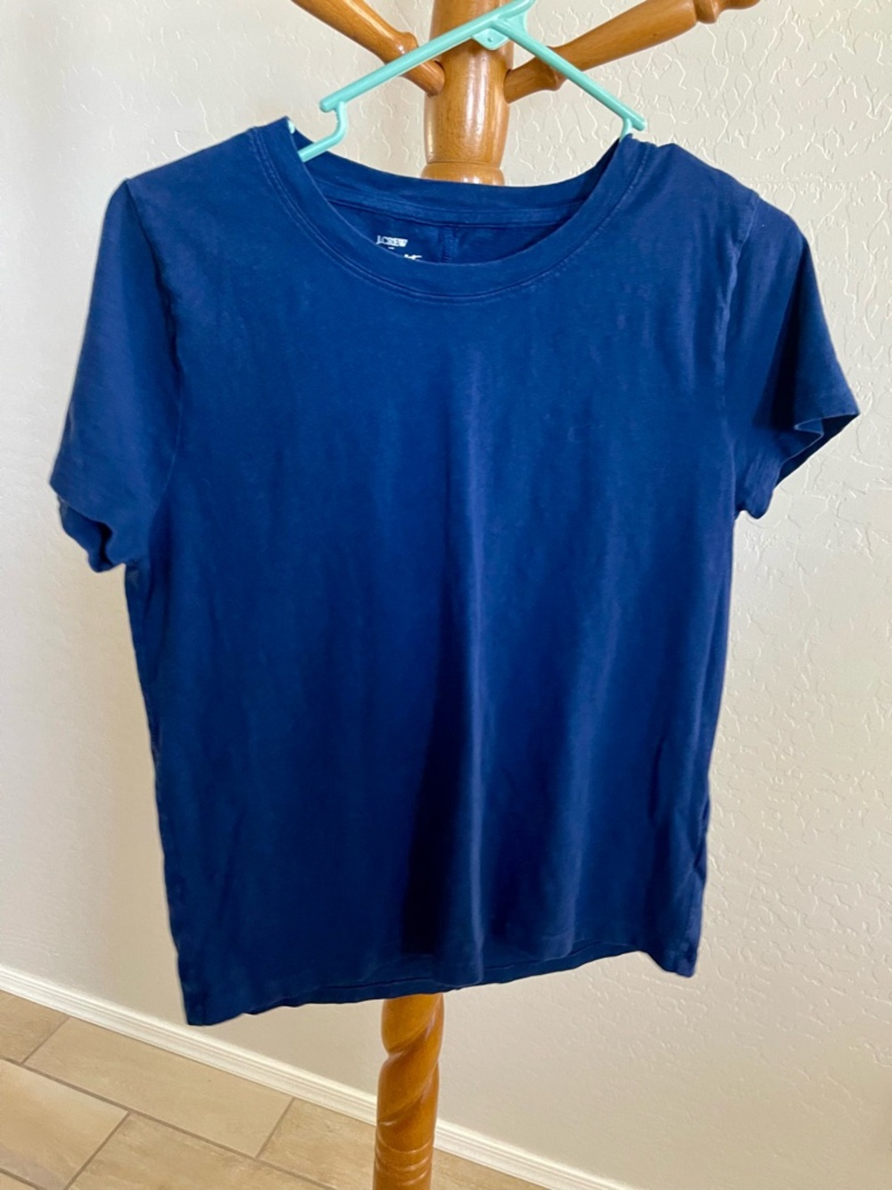 J. Crew Factory Girlfriend Tee in Midnight Blue